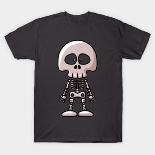 Cartoon Skeleton T-Shirt